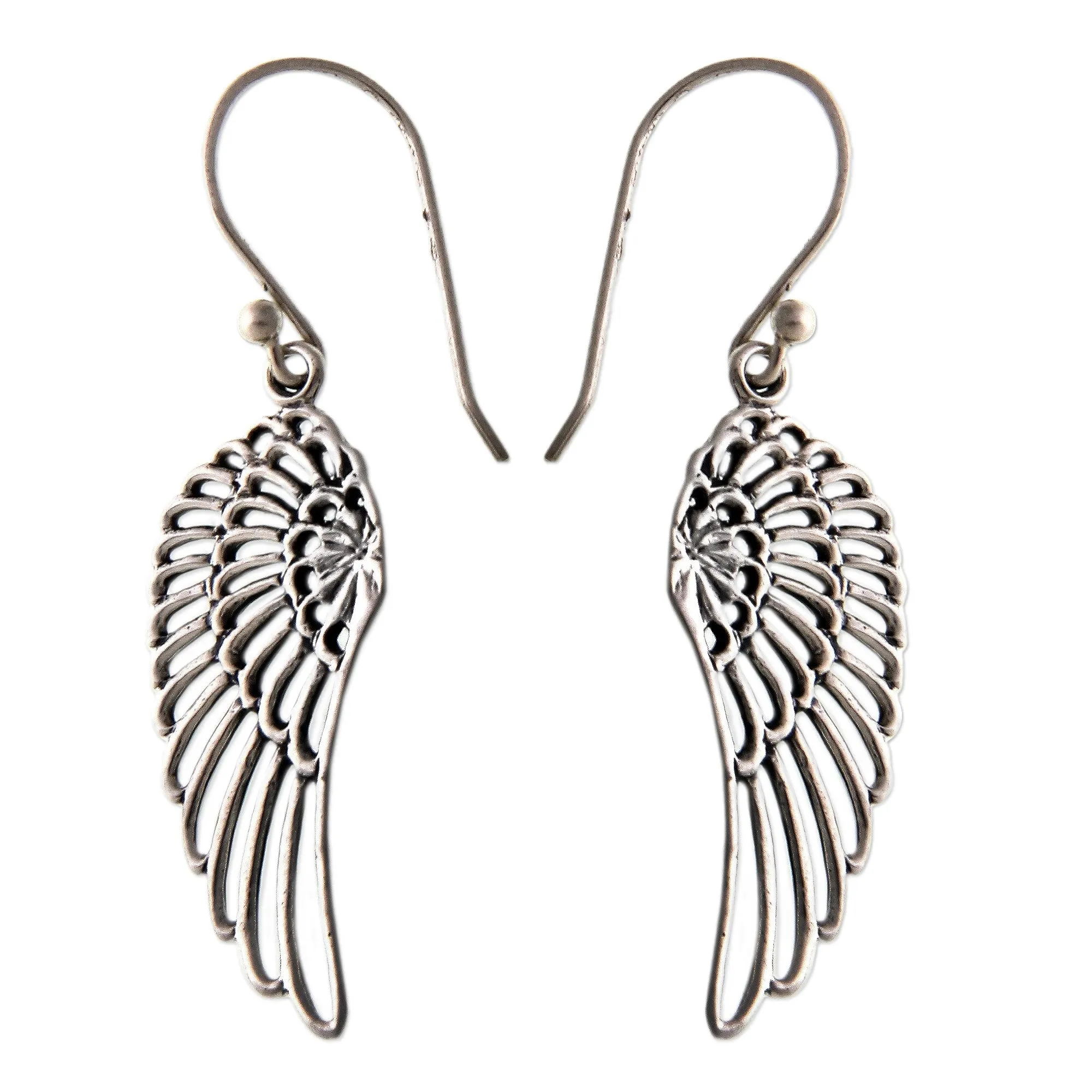 Angelic Sterling Silver Dangle Earrings