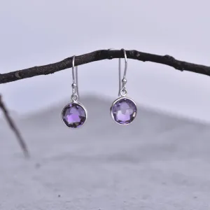 Facets Talk - Amethyst Earrings