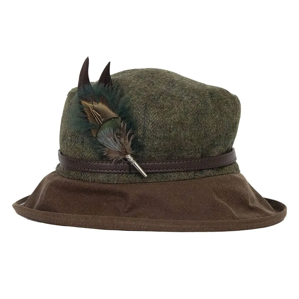 Feather Hat Pin - Gamebird & Ostrich