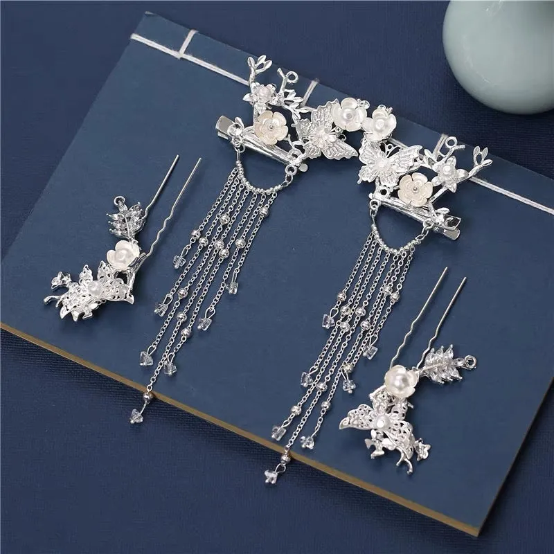 Hair Accessories Set: Sliver