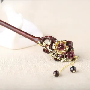 Hair Stick: Sandal Flower