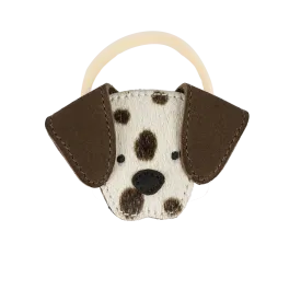 Josy Exclusive Hair Tie | Dalmatian | Black Spotted Cow Hair