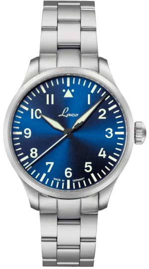 LAC Watch Pilot Basic Augsburg Blue Hour Bracelet