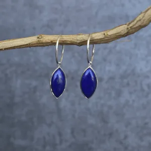 Marquise Swank - Lapis Lazuli Earrings