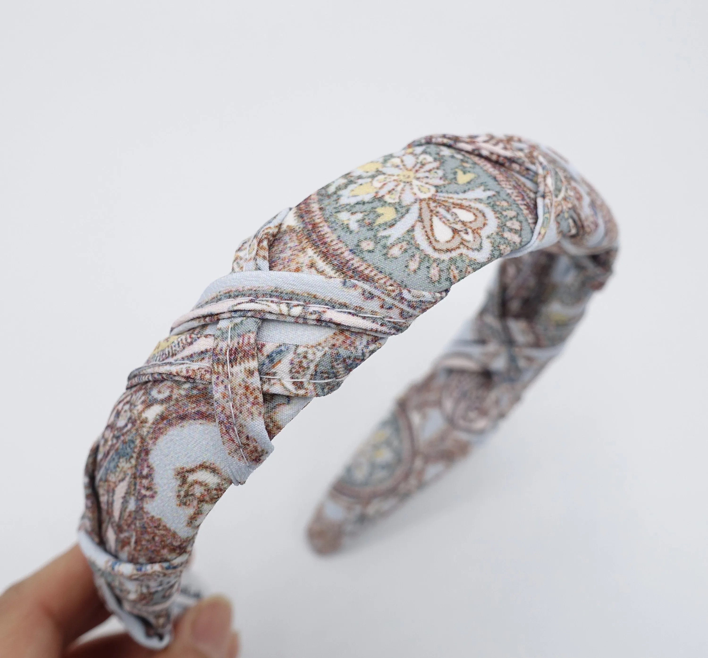 Paisley headband, stylish headband, fashion headband for women