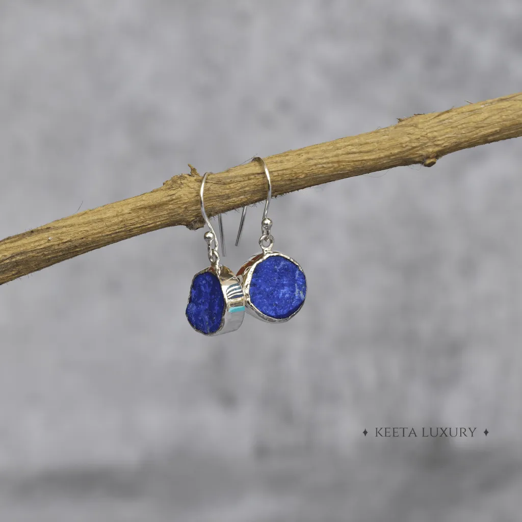 Rawnetic - Lapis Lazuli Earrings