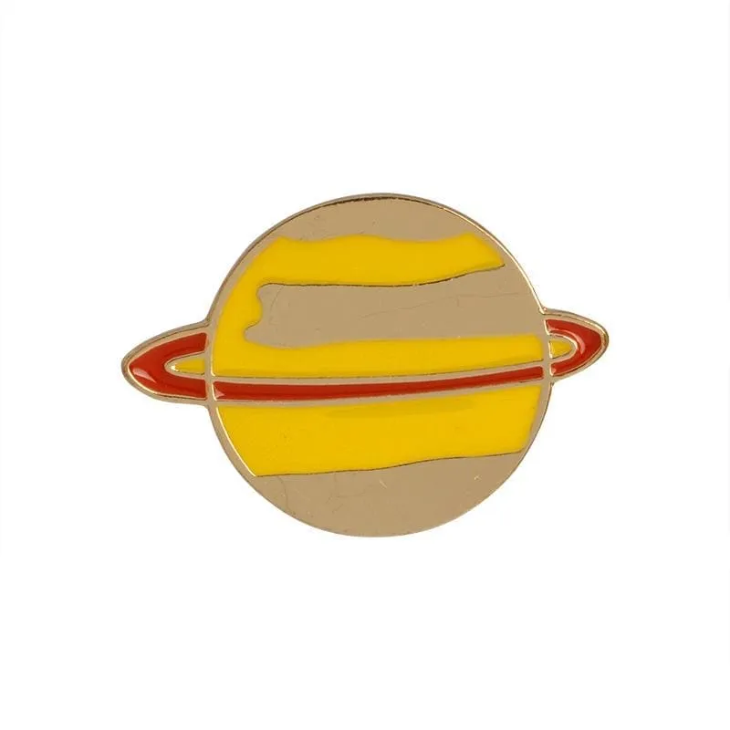 Space astronomy brooches